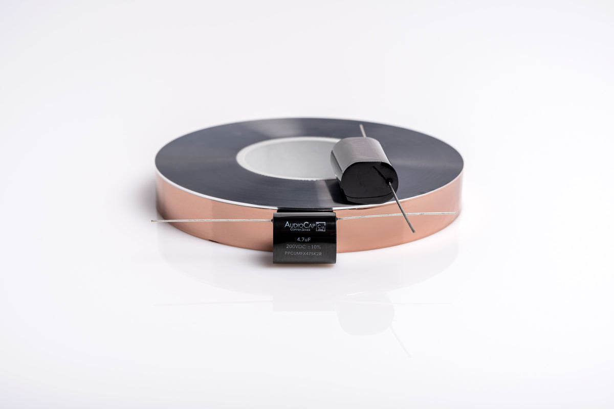 AudioCapX Cu PPCUMFX Multi Section Flattened Copper-Metalized Propylene